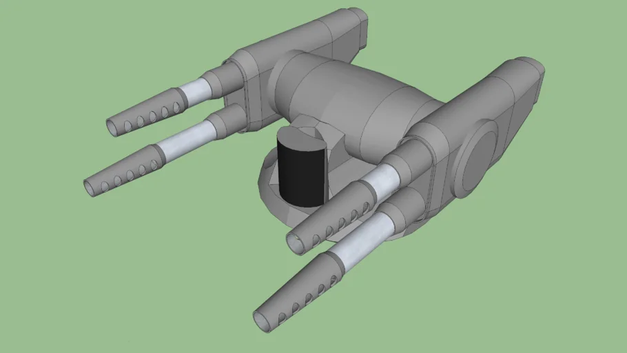Quad AA Turret