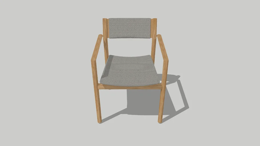 4 Seasons Outdoor - Levi stackable chair Teak