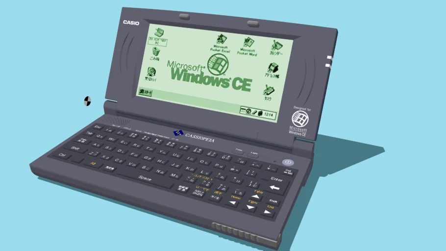 CASIO Handheld Computer CASSIOPEIA A-50 (Japan:1997) | 3D Warehouse