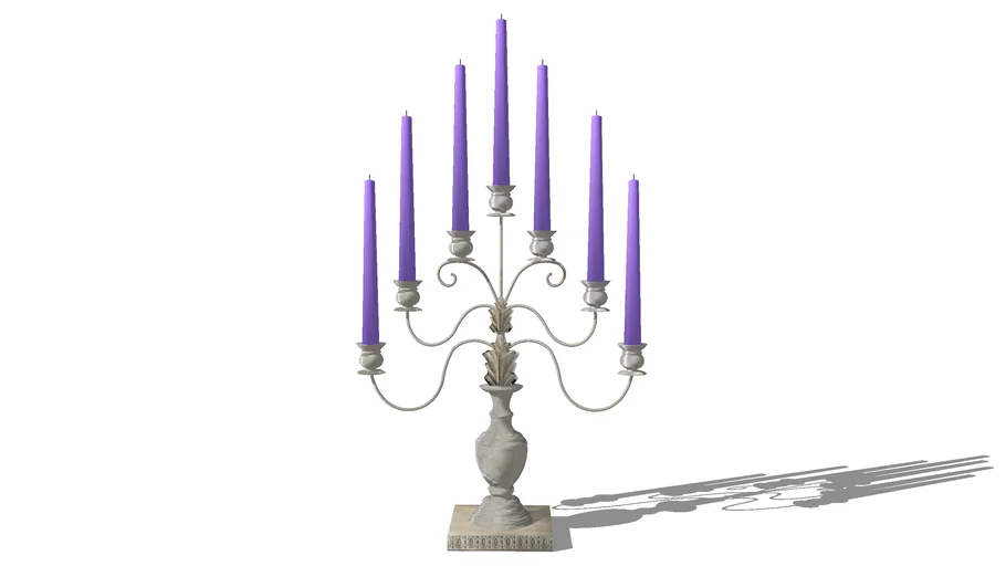 bougeoir chandelier