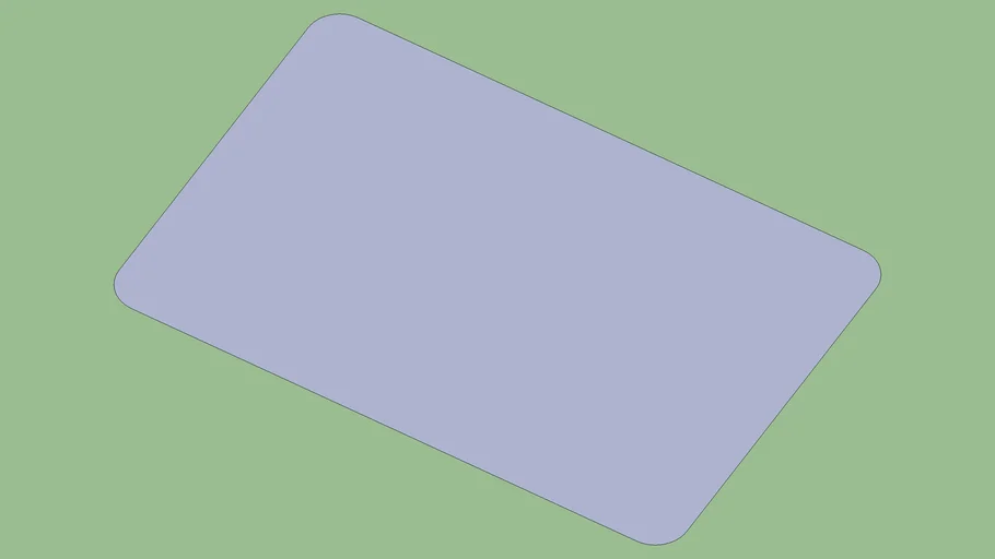 Rectangle coins arrondis