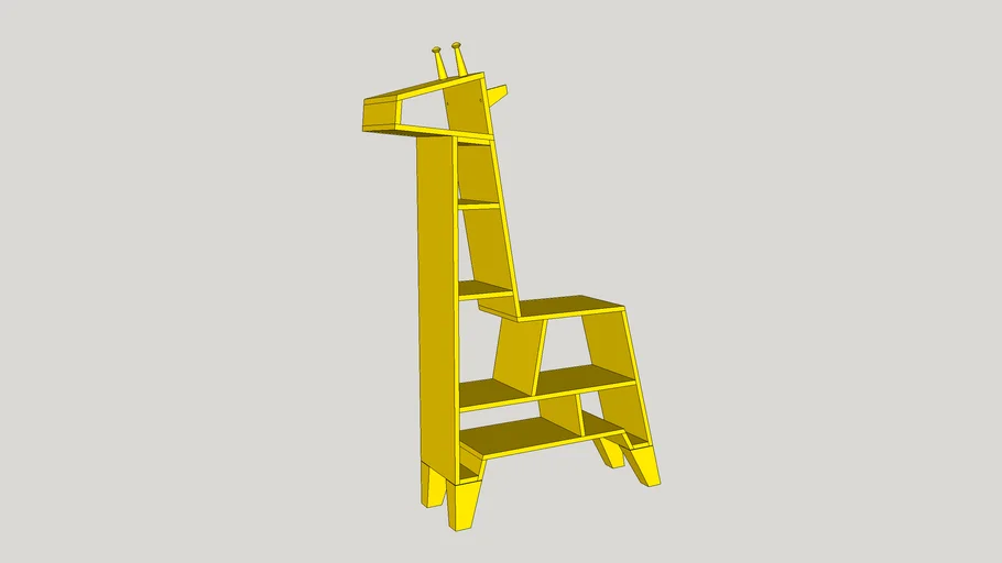 Giraffe Bookcase