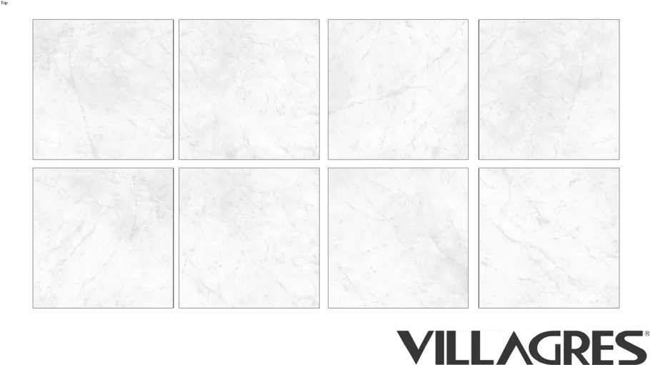Porcelanato Villagres - 106026 - Bianco Thassos