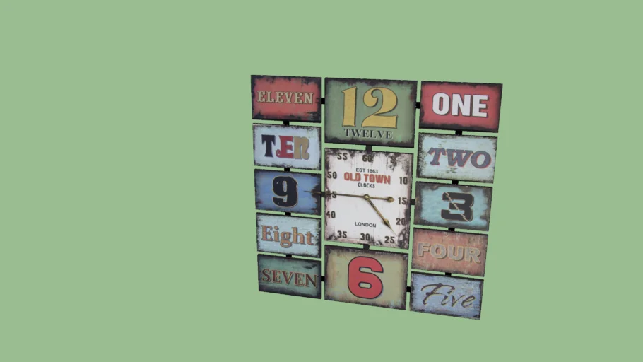 Vintage wall clock
