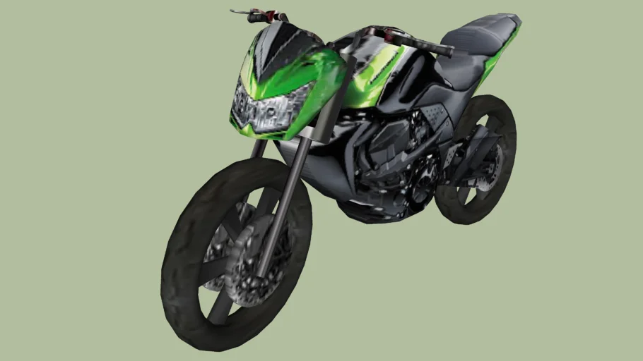 Kawasaki Z750 Scan