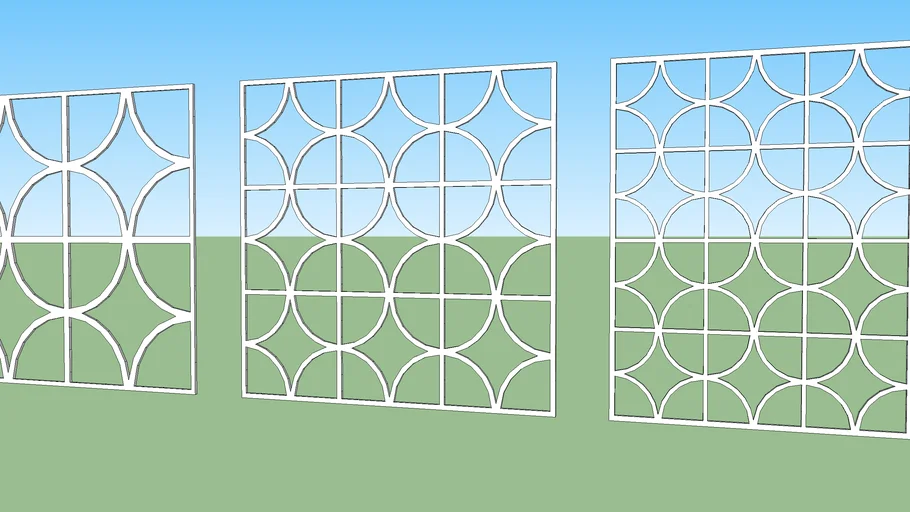 Painel Vazado - Modelo 17