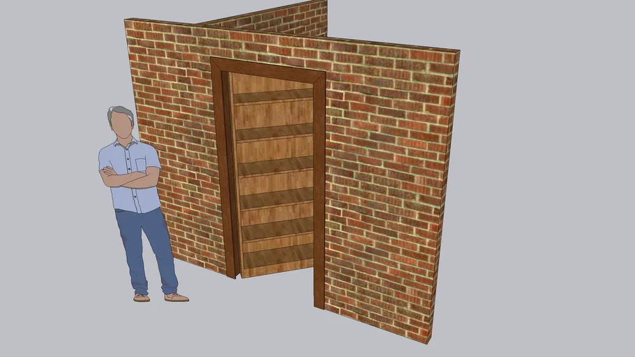 bookshelf door hidden