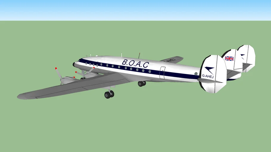 BOAC Lockheed L-049 Constellation G-AHEJ