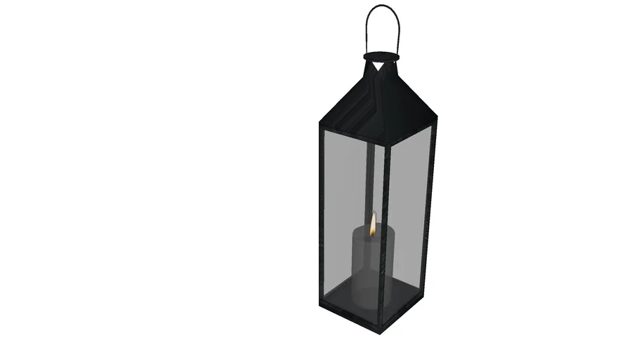 Wayfair - 24H Black Solar Lantern