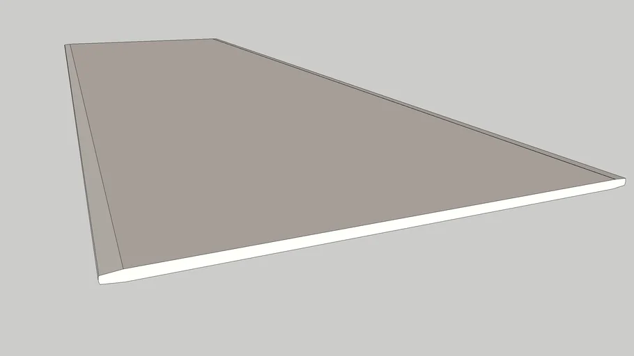 Placa  Drywall 60 x 2000