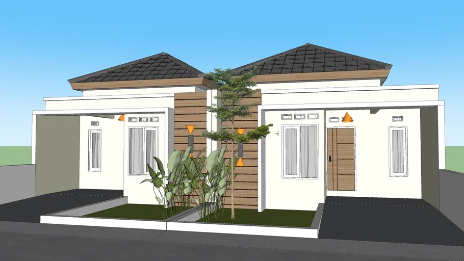 rumah 1 lantai minimalis