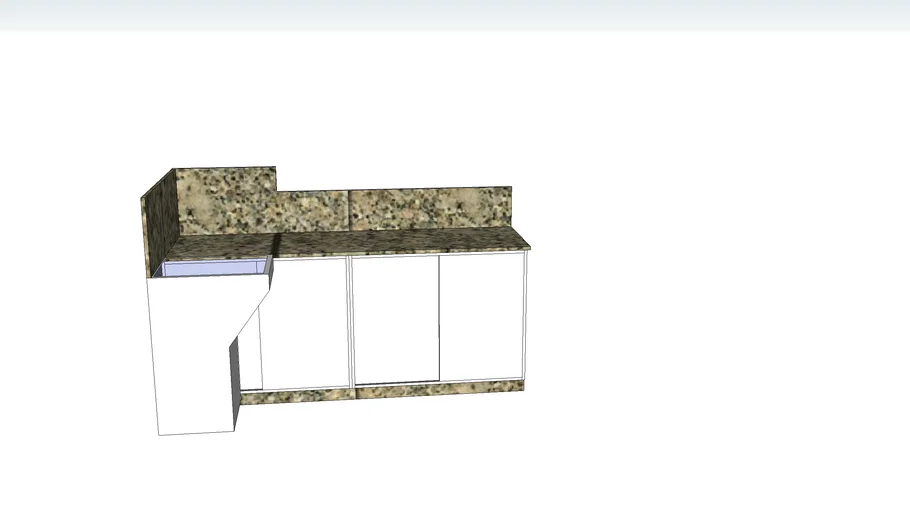 muebles en corredera con granito