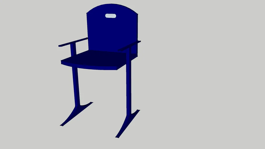 Navy Stadium Seat