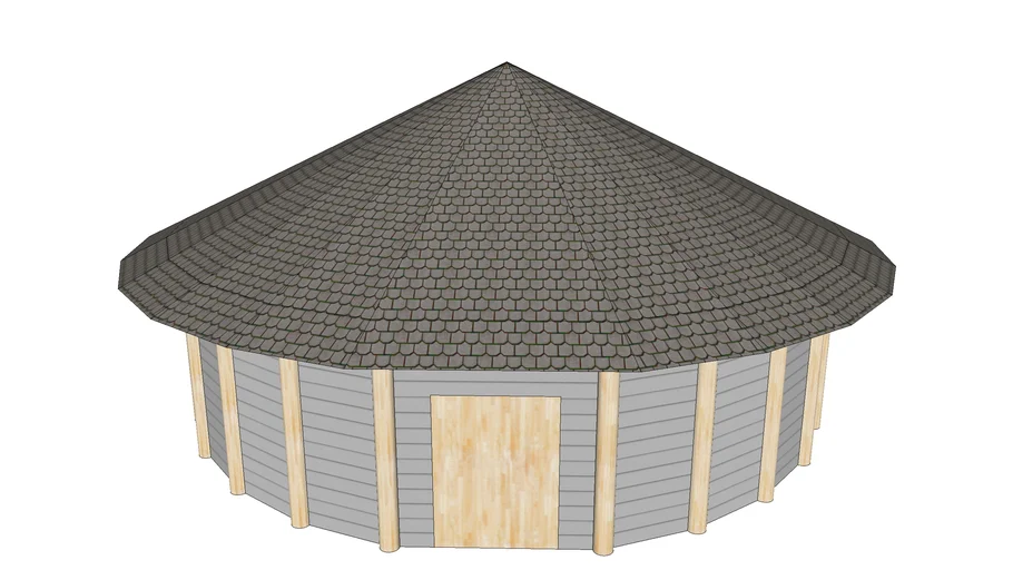 Covered Round Pen