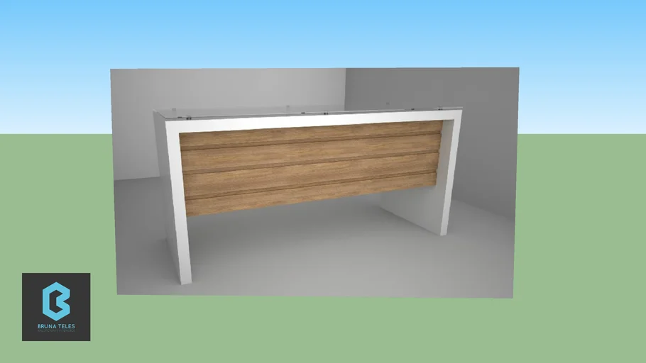 Mesa Escritório / White Table