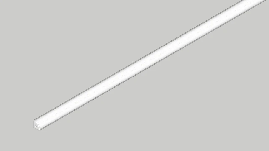 45° LED Strip Channel with Diffuser | 3D Warehouse