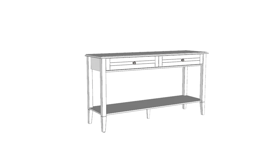 Aparador 140cm em Madeira Maciça e MDF Vogue Artemobili