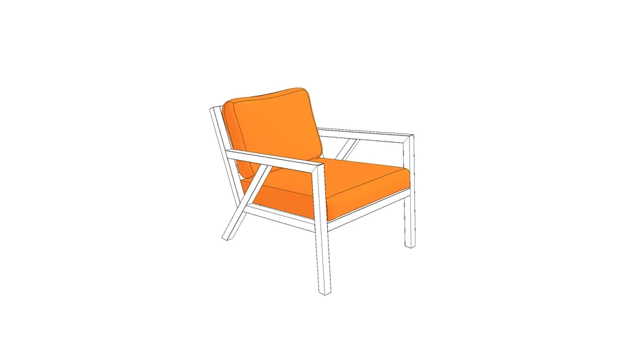 Truss Chair by Gus* Modern