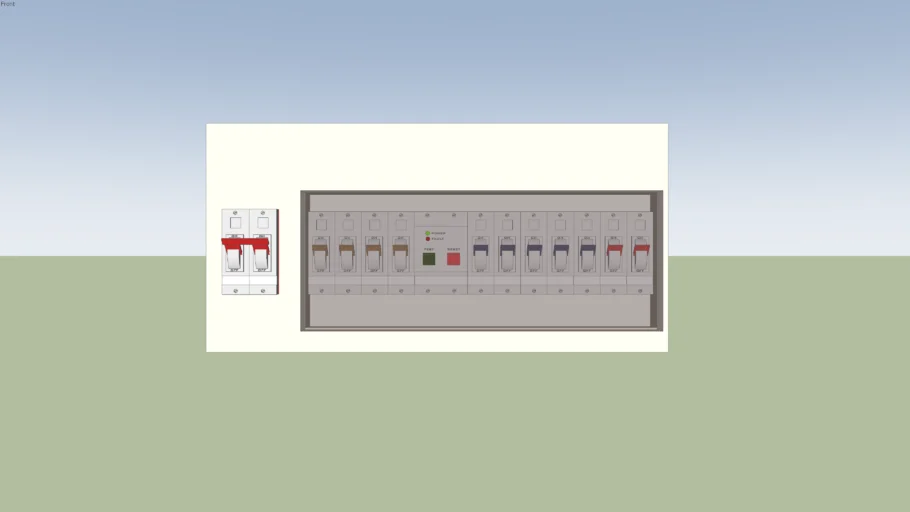Consumer Unit | 3D Warehouse