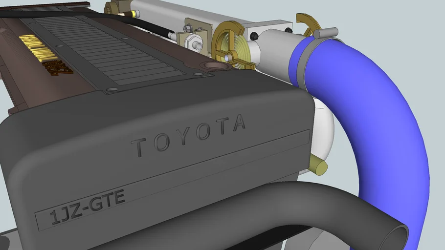 Build Your Own 1JZ Twin Turbo 6cyl Toyota Engine 2of3