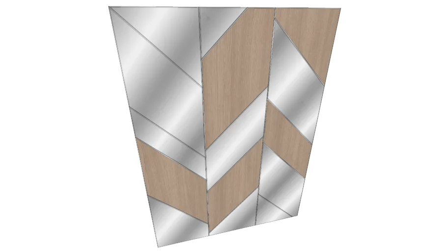 Herring Bone Glass Pattern with HPL