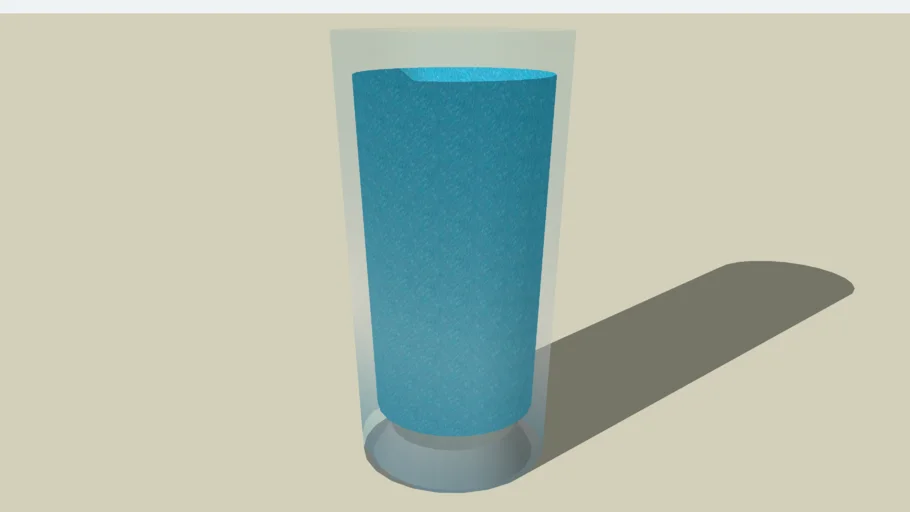 Glass of water