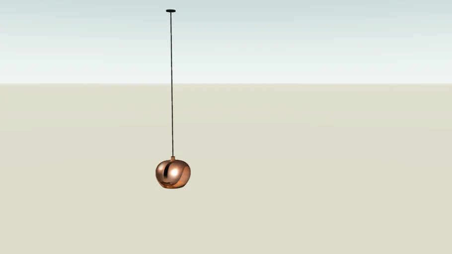 Pendente Decorativo Cobre