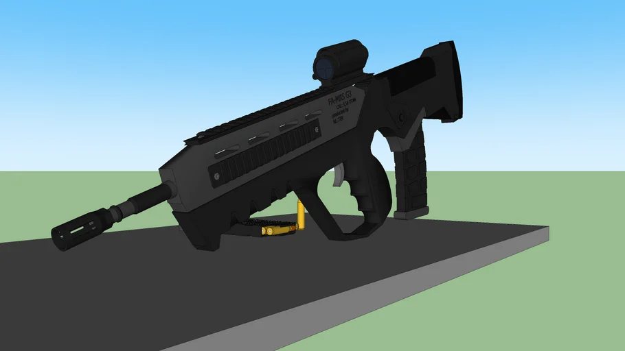 Famas p3 protype | 3D Warehouse