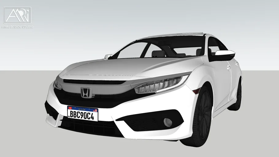 Honda Civic Type R | 3D Warehouse