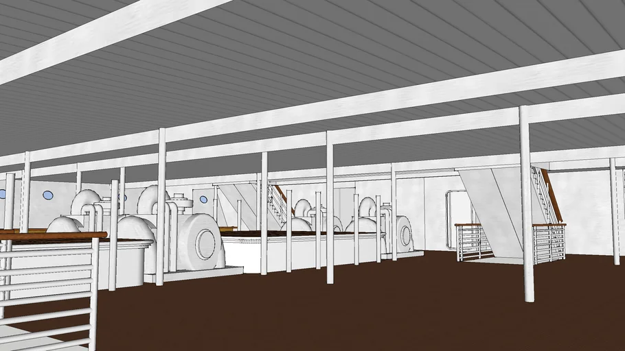 TITANIC DECK-BY-DECK D-DECK SECTION1