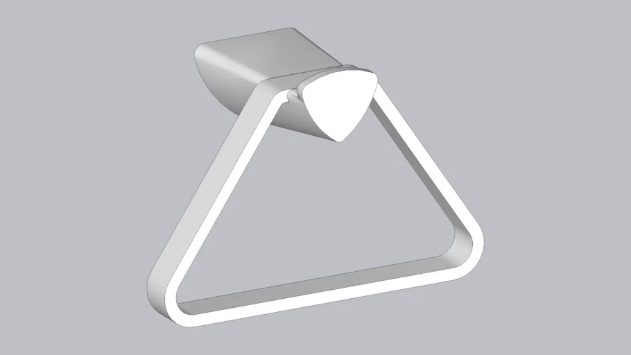 Zura® Triangular Towel Holder - 77446-BL
