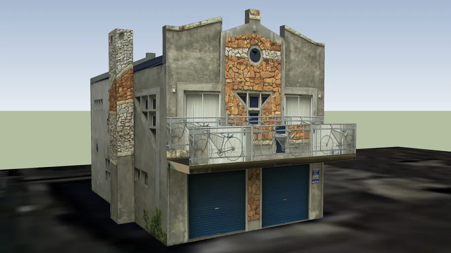bicycle house