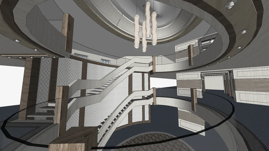 Cruise Ship Atrium Concept - Inprogress