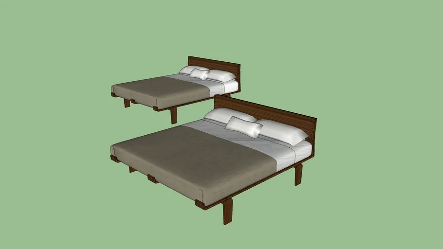 Alpine Bed by Modernica