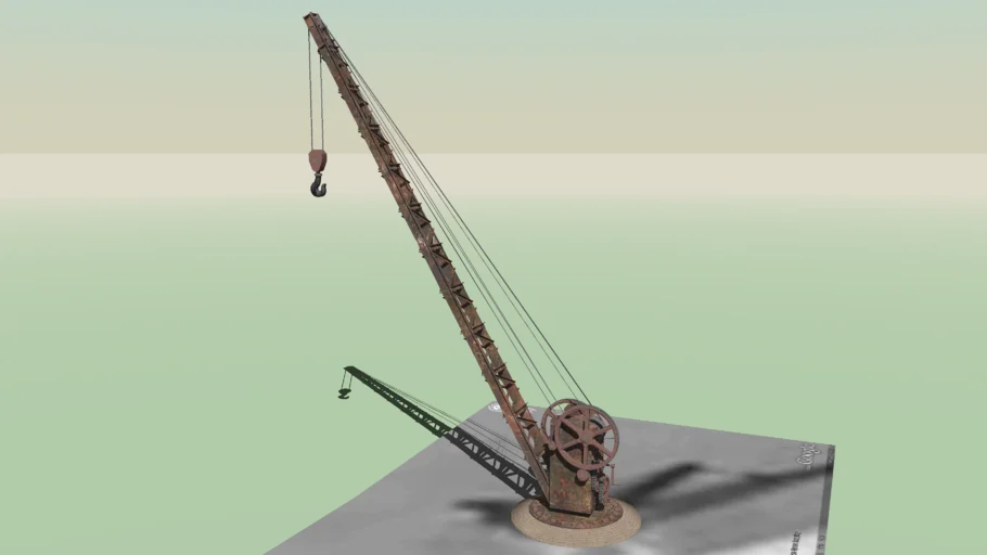 Santurtzi - Fishing port crane