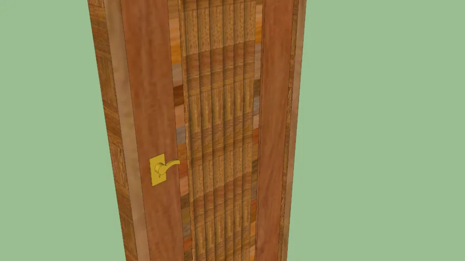 Wooden door