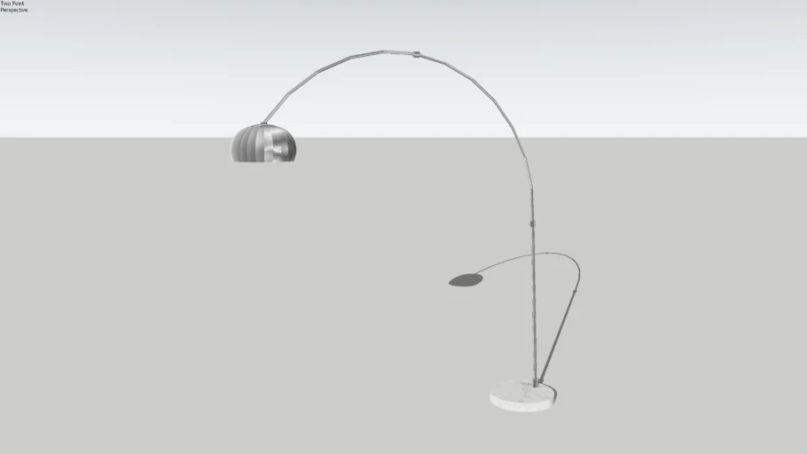 Arc floor lamp