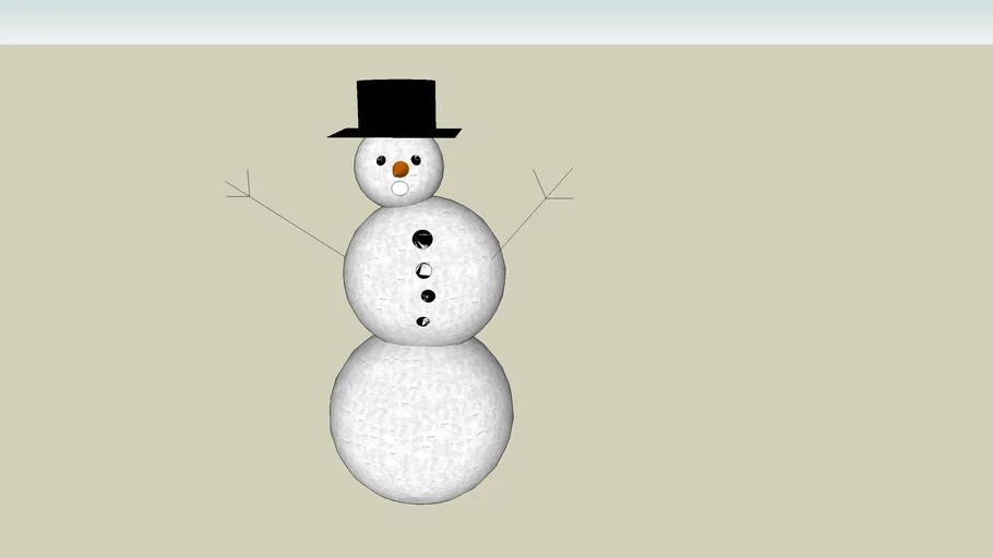 Snowman | 3D Warehouse