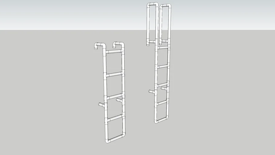 Escalera PVC para piscina