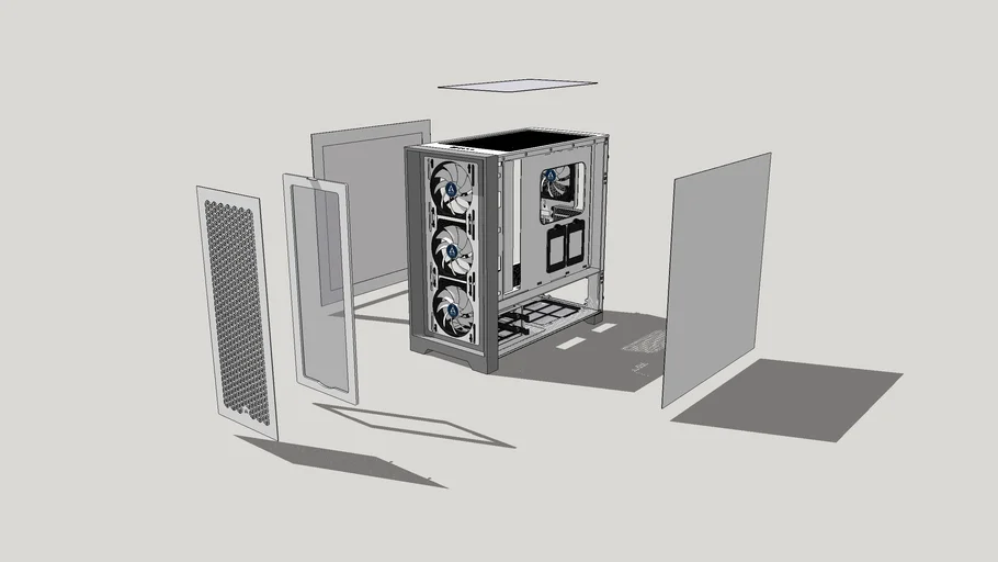 Corsair 4000D Airflow version 3 by NiMo