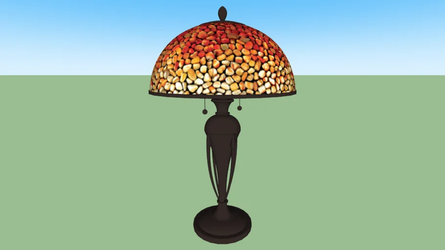 Quoizel Lighting Pomez 3 Light Table Lamp 