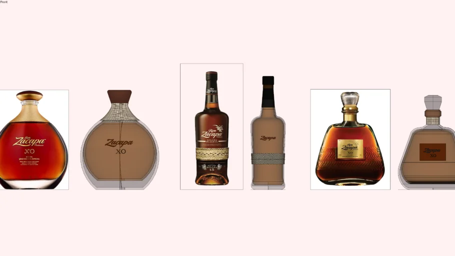 RON ZACAPA BOTTLES