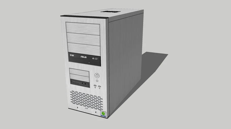 Detailed Aluminum Lian-Li PC-7 computer case
