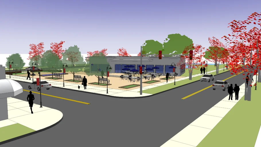 Advanced Example - Completed Site Plan