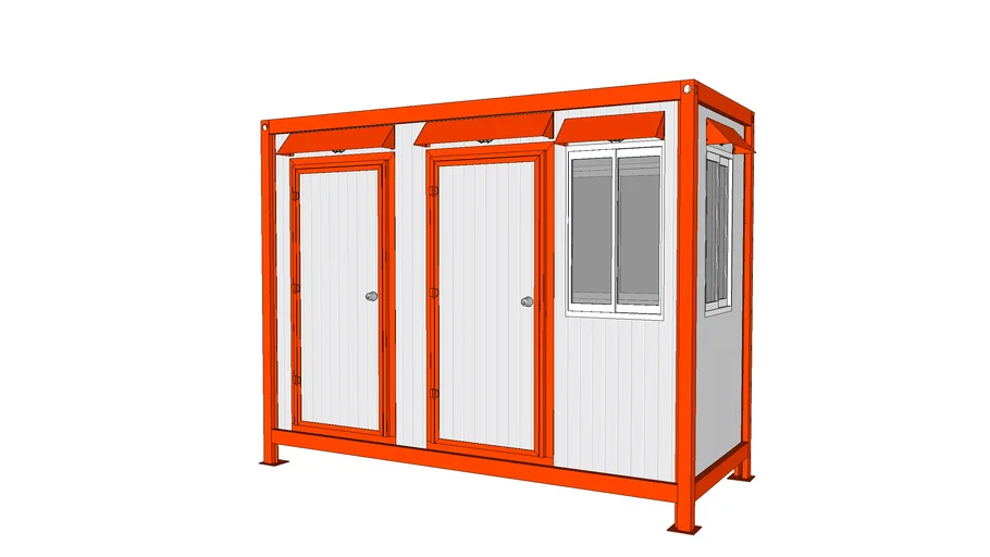 Security Guard Post Cabin Booth