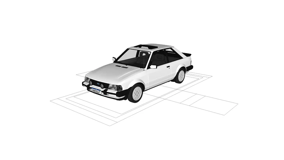 Escort XR3 1986