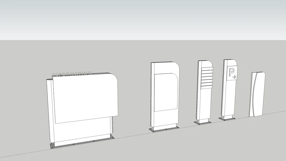 sign | 3D Warehouse