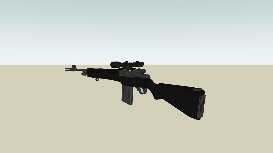 M14 Designated Marksman Rifle