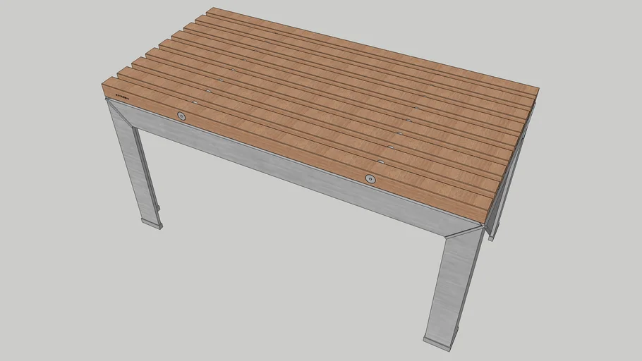 Extempore bench 9