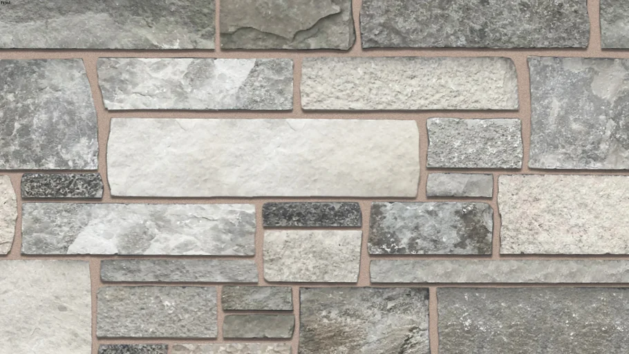 "Fond du Lac Niagara Ledge" (Amber Joint) Seamless Natural Stone Veneer Material